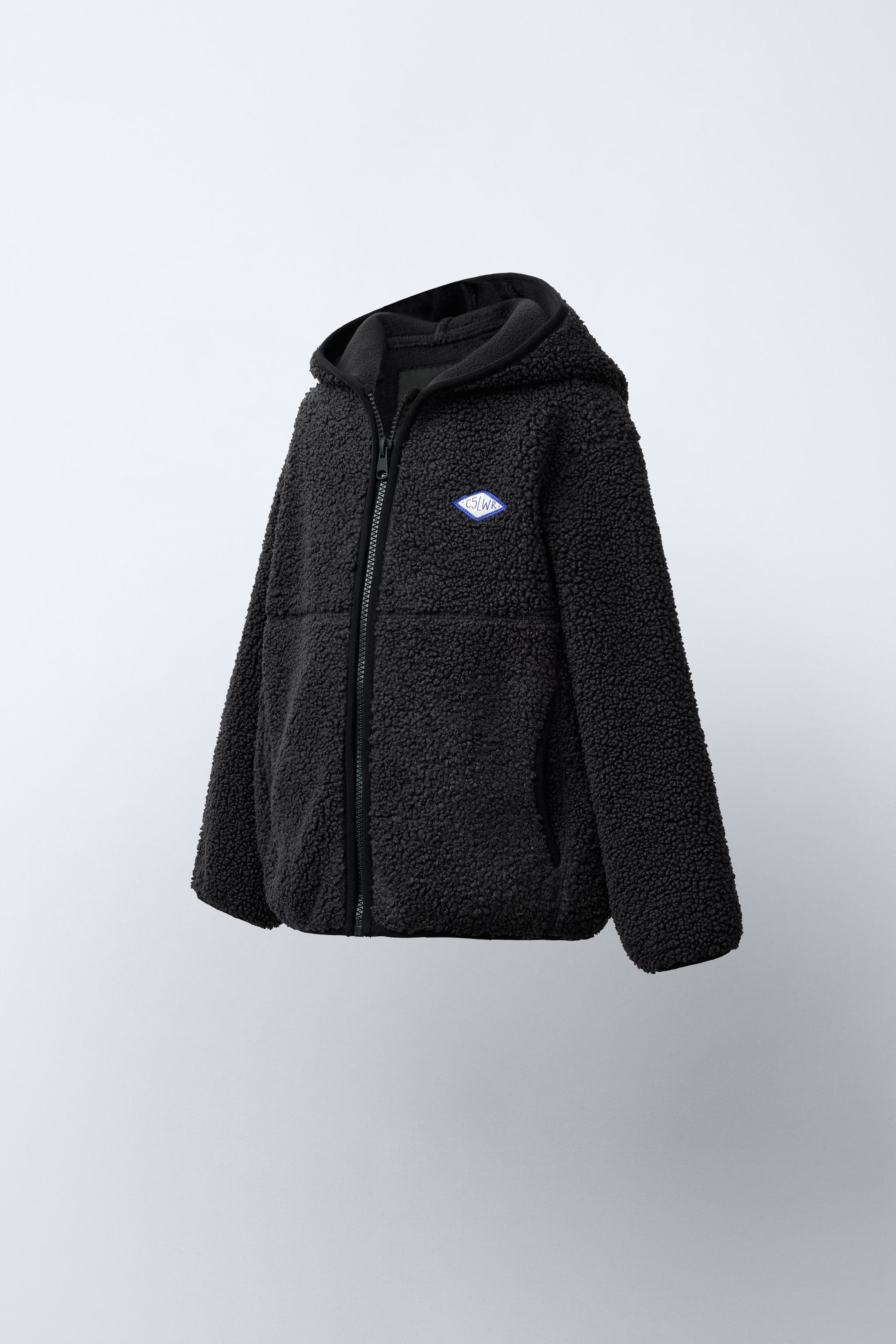 HOODED FLEECE JACKET